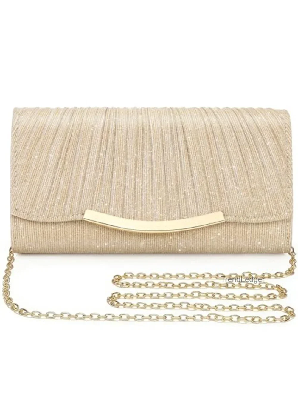 Glitter Sequin Evening Clutch for Women Formal Party Prom Wedding Bag